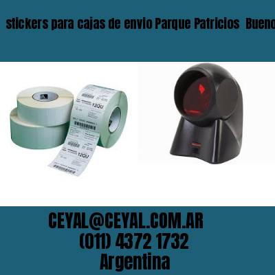 stickers para cajas de envio Parque Patricios  Buenos Aires