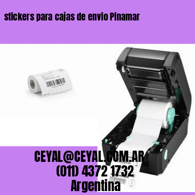 stickers para cajas de envio Pinamar