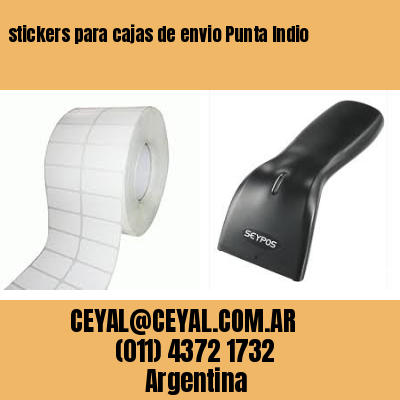 stickers para cajas de envio Punta Indio
