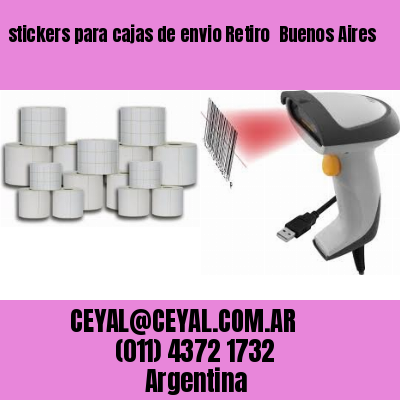 stickers para cajas de envio Retiro  Buenos Aires