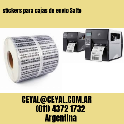 stickers para cajas de envio Salto