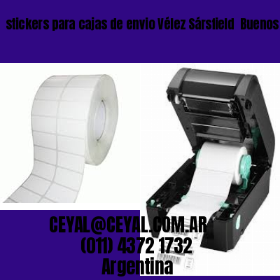 stickers para cajas de envio Vélez Sársfield  Buenos Aires