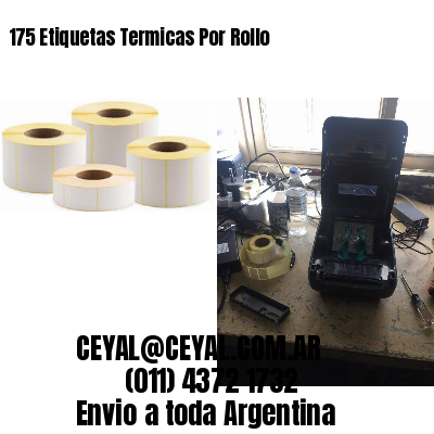 175 Etiquetas Termicas Por Rollo