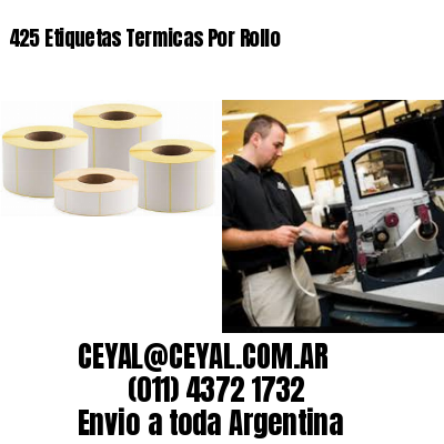 425 Etiquetas Termicas Por Rollo