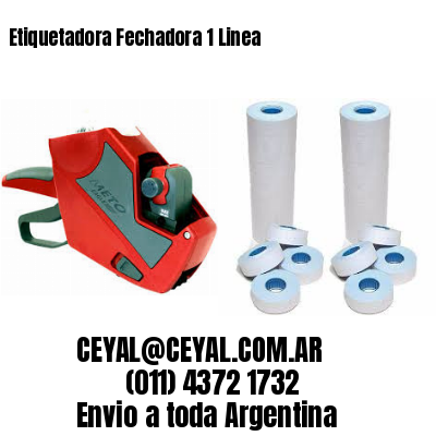 Etiquetadora Fechadora 1 Linea