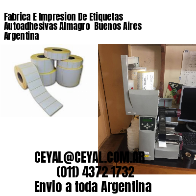 Fabrica E Impresion De Etiquetas Autoadhesivas Almagro  Buenos Aires Argentina