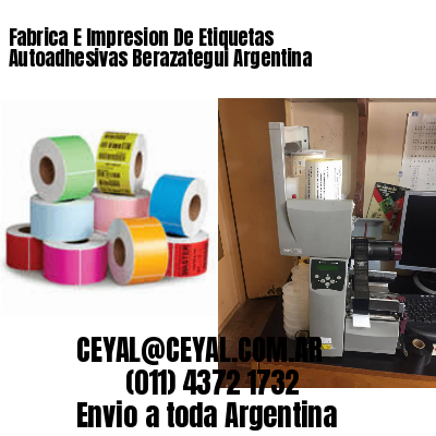 Fabrica E Impresion De Etiquetas Autoadhesivas Berazategui Argentina