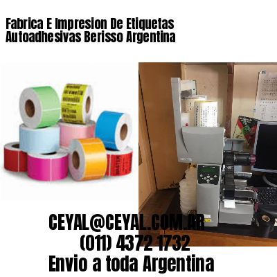 Fabrica E Impresion De Etiquetas Autoadhesivas Berisso Argentina