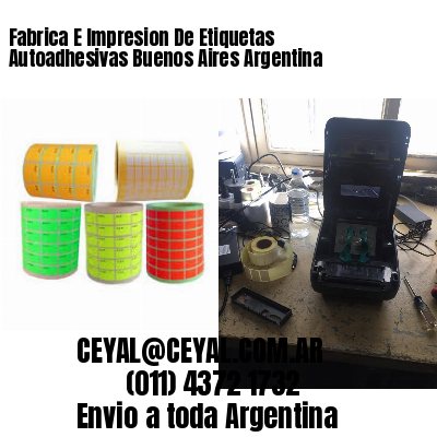 Fabrica E Impresion De Etiquetas Autoadhesivas Buenos Aires Argentina