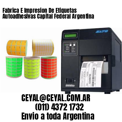 Fabrica E Impresion De Etiquetas Autoadhesivas Capital Federal Argentina