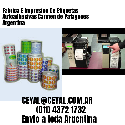 Fabrica E Impresion De Etiquetas Autoadhesivas Carmen de Patagones Argentina