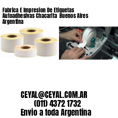Fabrica E Impresion De Etiquetas Autoadhesivas Chacarita  Buenos Aires Argentina