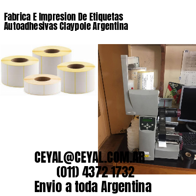 Fabrica E Impresion De Etiquetas Autoadhesivas Claypole Argentina