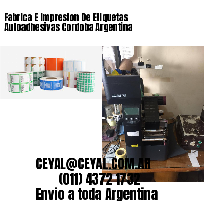 Fabrica E Impresion De Etiquetas Autoadhesivas Cordoba Argentina