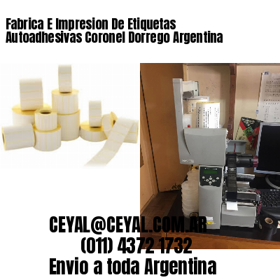 Fabrica E Impresion De Etiquetas Autoadhesivas Coronel Dorrego Argentina