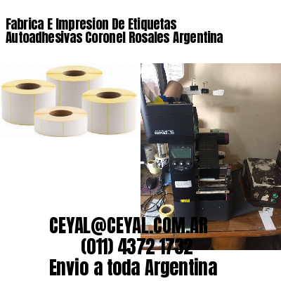 Fabrica E Impresion De Etiquetas Autoadhesivas Coronel Rosales Argentina