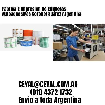 Fabrica E Impresion De Etiquetas Autoadhesivas Coronel Suarez Argentina