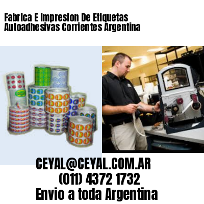 Fabrica E Impresion De Etiquetas Autoadhesivas Corrientes Argentina