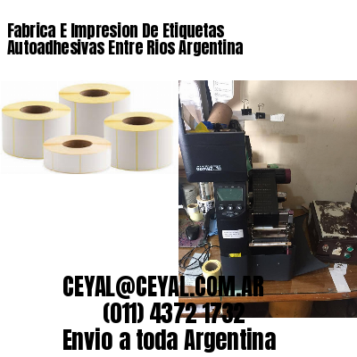 Fabrica E Impresion De Etiquetas Autoadhesivas Entre Rios Argentina
