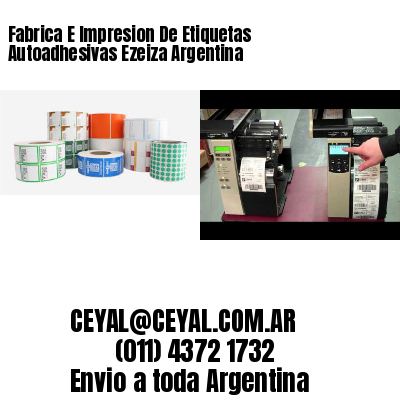 Fabrica E Impresion De Etiquetas Autoadhesivas Ezeiza Argentina
