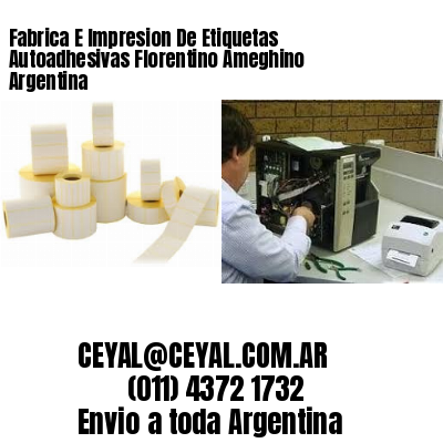 Fabrica E Impresion De Etiquetas Autoadhesivas Florentino Ameghino Argentina