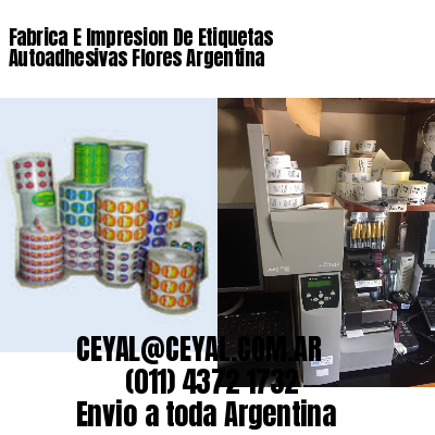 Fabrica E Impresion De Etiquetas Autoadhesivas Flores Argentina