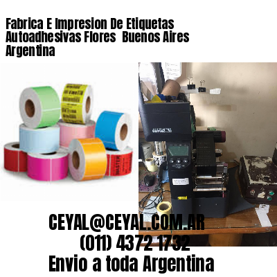 Fabrica E Impresion De Etiquetas Autoadhesivas Flores  Buenos Aires Argentina