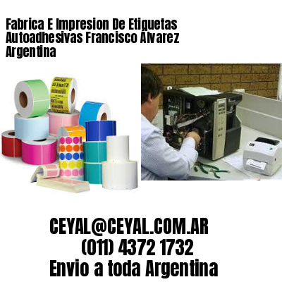 Fabrica E Impresion De Etiquetas Autoadhesivas Francisco Álvarez Argentina