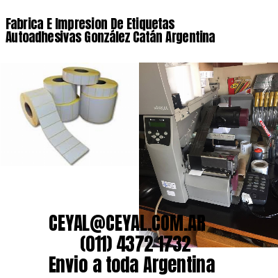 Fabrica E Impresion De Etiquetas Autoadhesivas González Catán Argentina