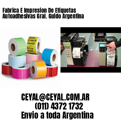 Fabrica E Impresion De Etiquetas Autoadhesivas Gral. Guido Argentina