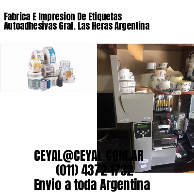 Fabrica E Impresion De Etiquetas Autoadhesivas Gral. Las Heras Argentina