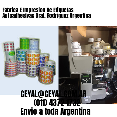 Fabrica E Impresion De Etiquetas Autoadhesivas Gral. Rodríguez Argentina