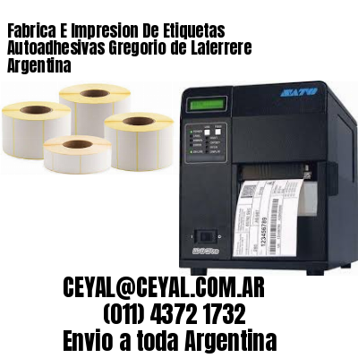 Fabrica E Impresion De Etiquetas Autoadhesivas Gregorio de Laferrere Argentina