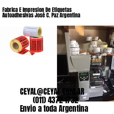Fabrica E Impresion De Etiquetas Autoadhesivas José C. Paz Argentina