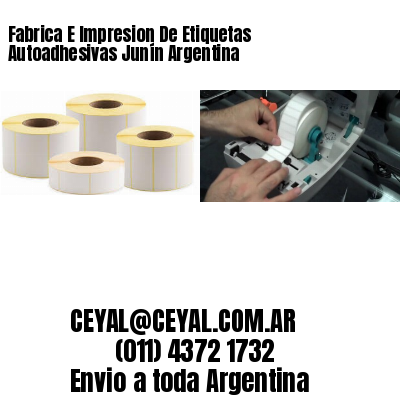 Fabrica E Impresion De Etiquetas Autoadhesivas Junín Argentina