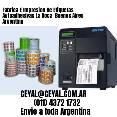 Fabrica E Impresion De Etiquetas Autoadhesivas La Boca  Buenos Aires Argentina