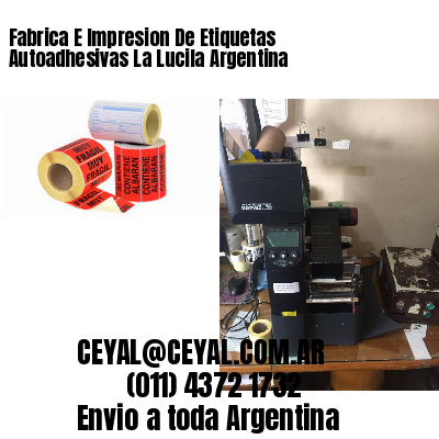 Fabrica E Impresion De Etiquetas Autoadhesivas La Lucila Argentina