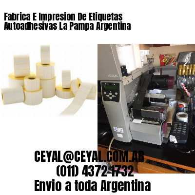 Fabrica E Impresion De Etiquetas Autoadhesivas La Pampa Argentina