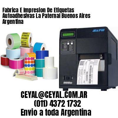 Fabrica E Impresion De Etiquetas Autoadhesivas La Paternal Buenos Aires Argentina