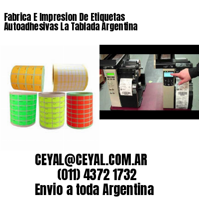 Fabrica E Impresion De Etiquetas Autoadhesivas La Tablada Argentina