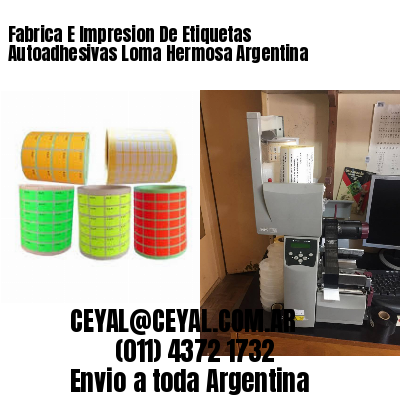 Fabrica E Impresion De Etiquetas Autoadhesivas Loma Hermosa Argentina