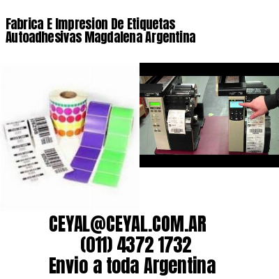 Fabrica E Impresion De Etiquetas Autoadhesivas Magdalena Argentina