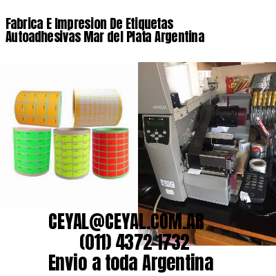 Fabrica E Impresion De Etiquetas Autoadhesivas Mar del Plata Argentina