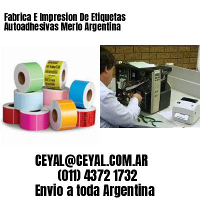 Fabrica E Impresion De Etiquetas Autoadhesivas Merlo Argentina