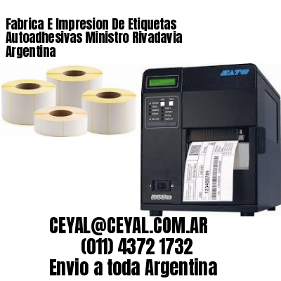 Fabrica E Impresion De Etiquetas Autoadhesivas Ministro Rivadavia Argentina