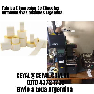 Fabrica E Impresion De Etiquetas Autoadhesivas Misiones Argentina
