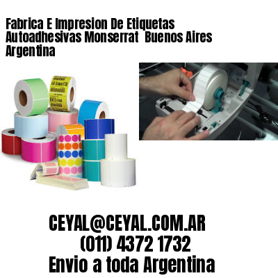 Fabrica E Impresion De Etiquetas Autoadhesivas Monserrat  Buenos Aires Argentina