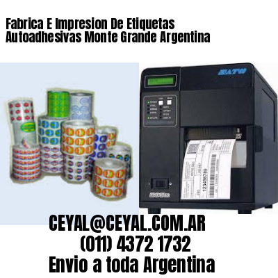 Fabrica E Impresion De Etiquetas Autoadhesivas Monte Grande Argentina