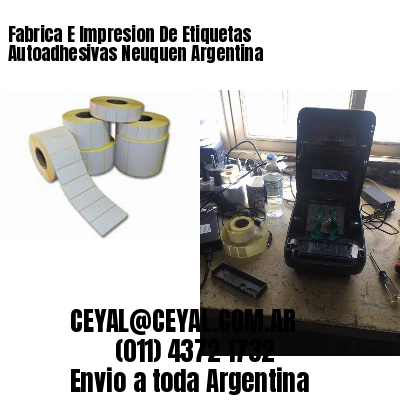 Fabrica E Impresion De Etiquetas Autoadhesivas Neuquen Argentina