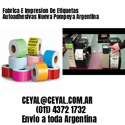 Fabrica E Impresion De Etiquetas Autoadhesivas Nueva Pompeya Argentina